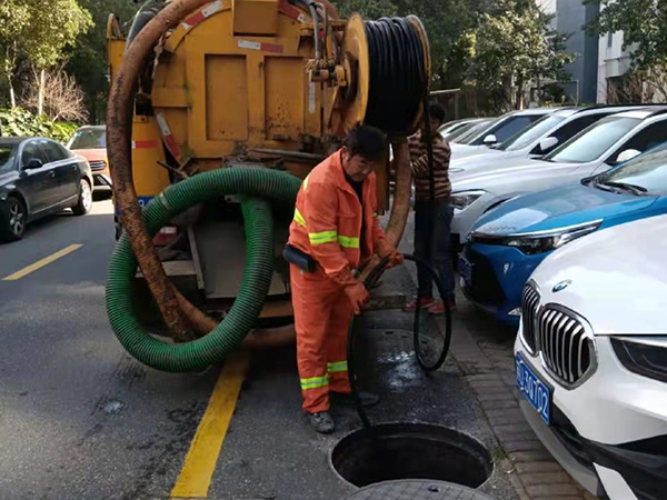 崂山排污管道清淤